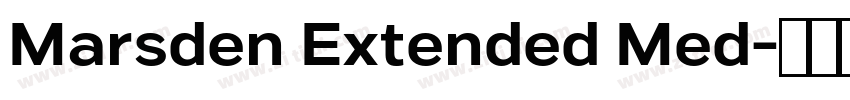 Marsden Extended Med字体转换